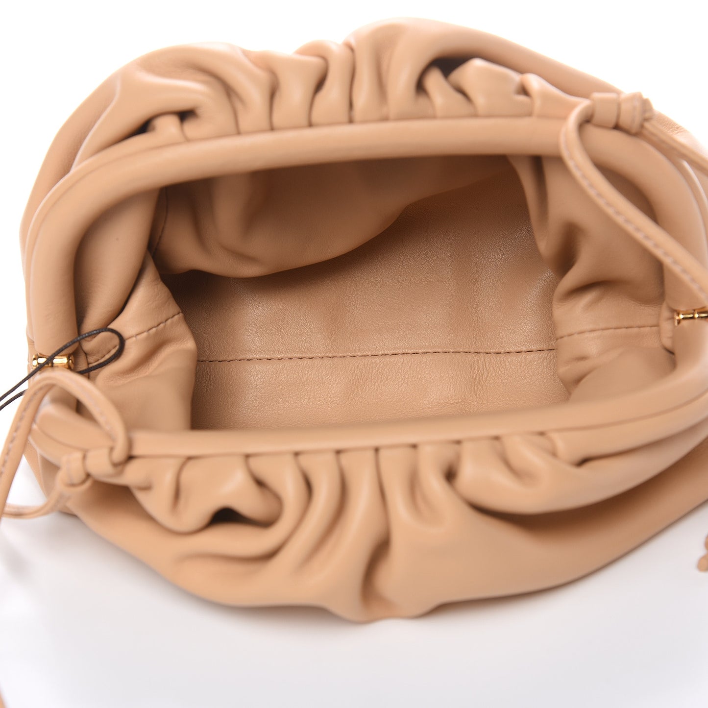 Butter Calfskin The Mini Pouch Nude