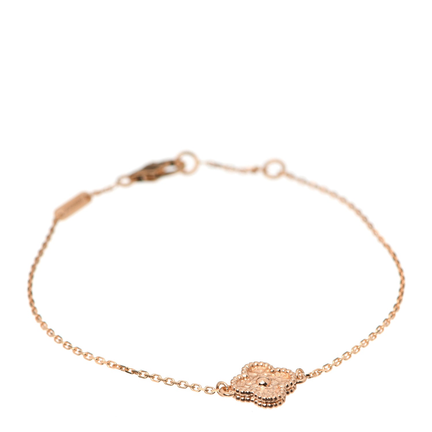 Van Cleef & Arpels 18K Rose Gold Sweet Alhambra Bracelet 1 of 6