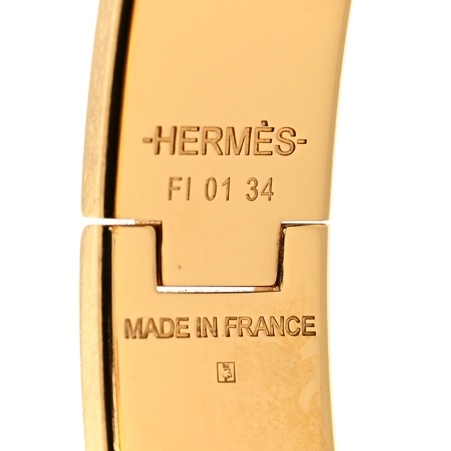 Hermes Enamel Narrow Clic Clac H Bracelet PM Black 4 of 5