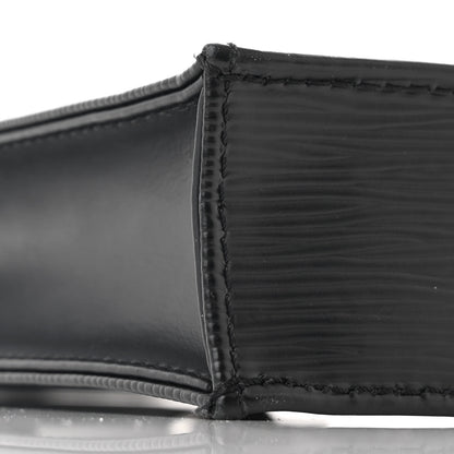 Louis Vuitton Epi Petit Sac Plat Black 8 of 10