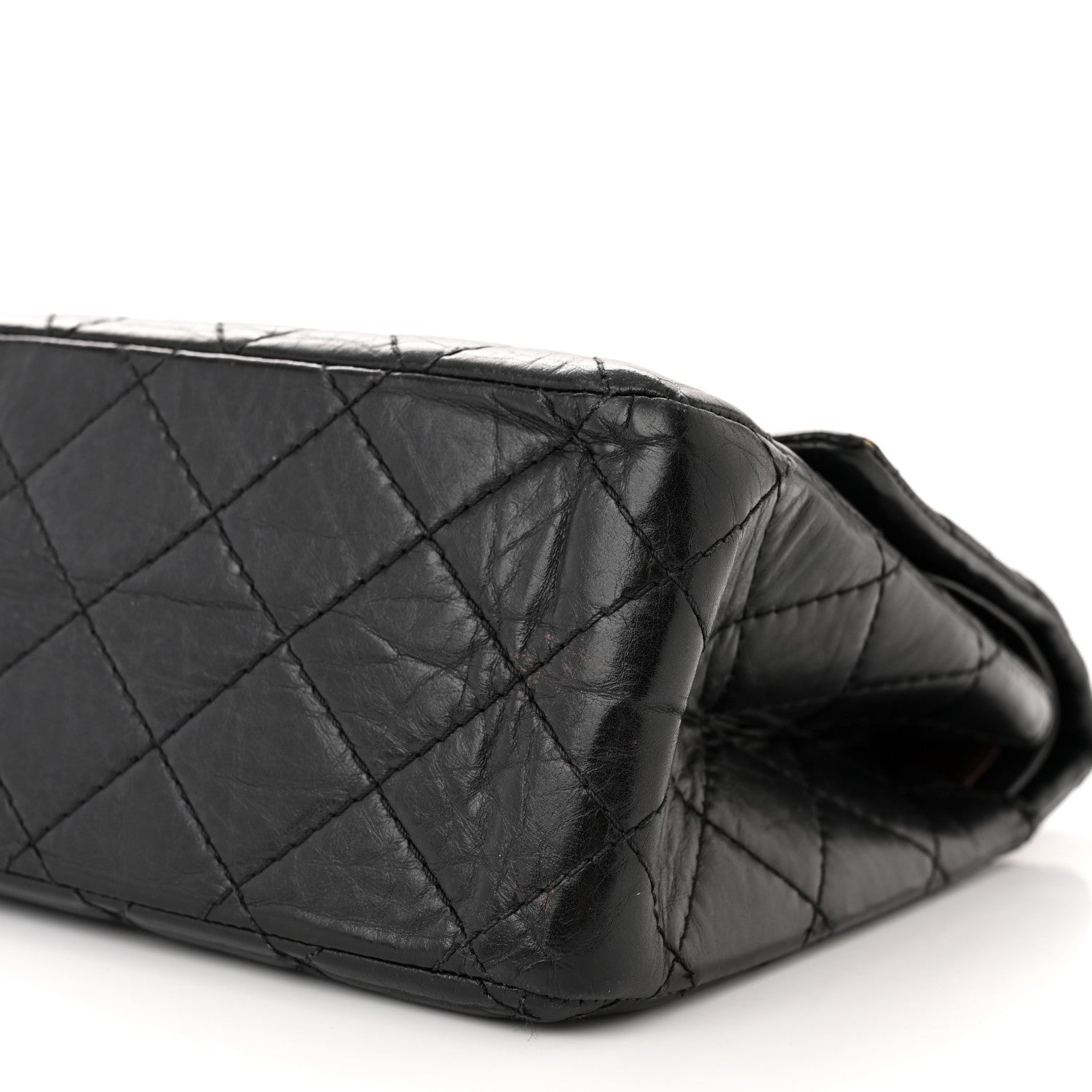 Chanel Aged Calfskin Quilted 2.55 Reissue 226 Flap Black 10 of 14