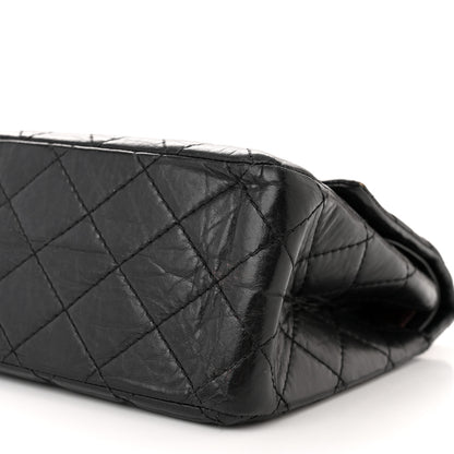 Chanel Aged Calfskin Quilted 2.55 Reissue 226 Flap Black 10 of 14