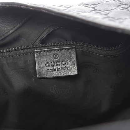 Gucci Guccissima Large New Ladies Web Hobo Black 6 of 15