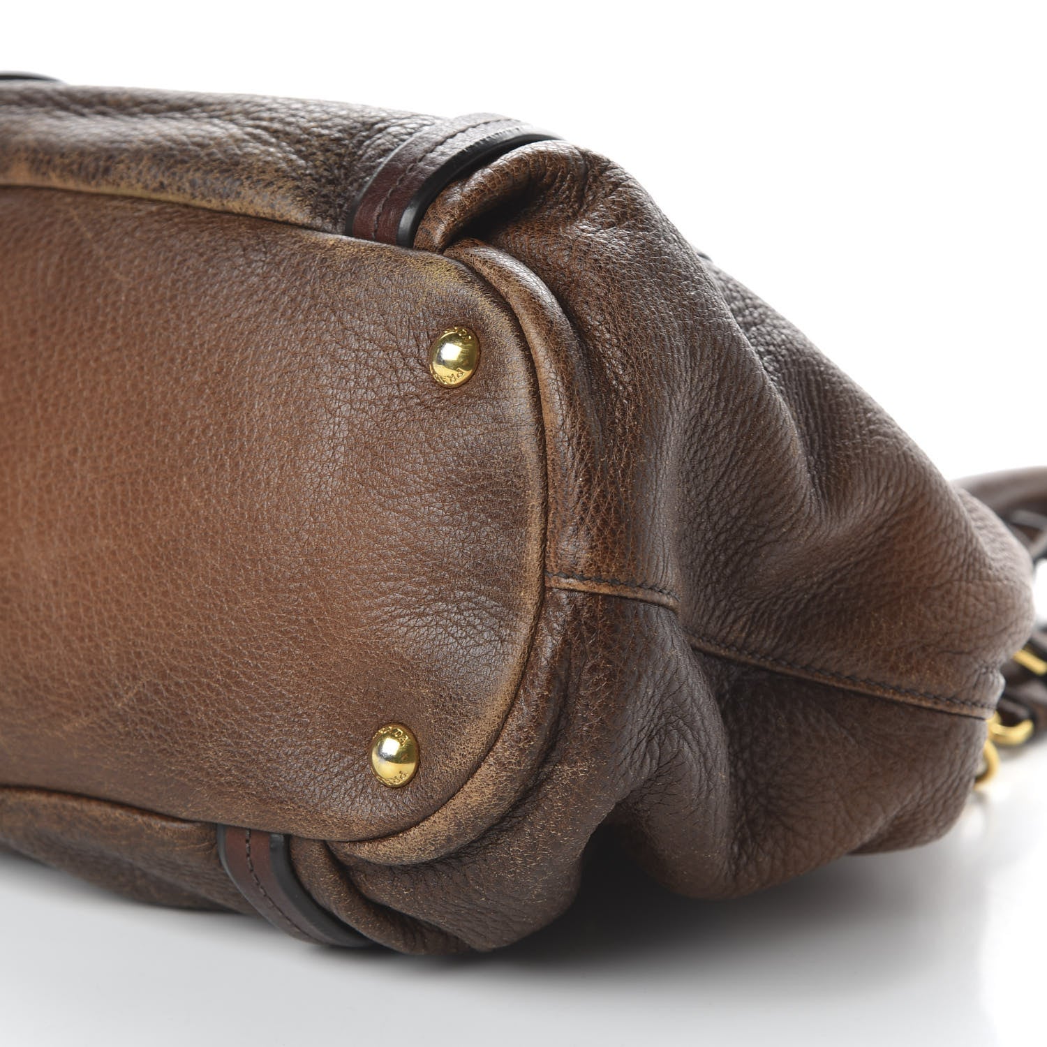 Prada Cervo Antik Shoulder Bag Nocciolo Sfumato 7 of 12