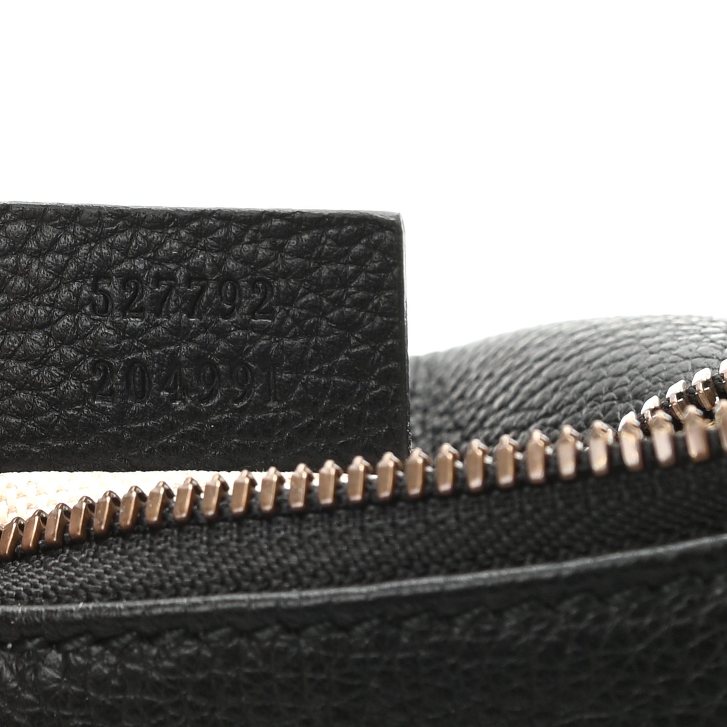 Grained Calfskin Small Logo Belt Bag Black