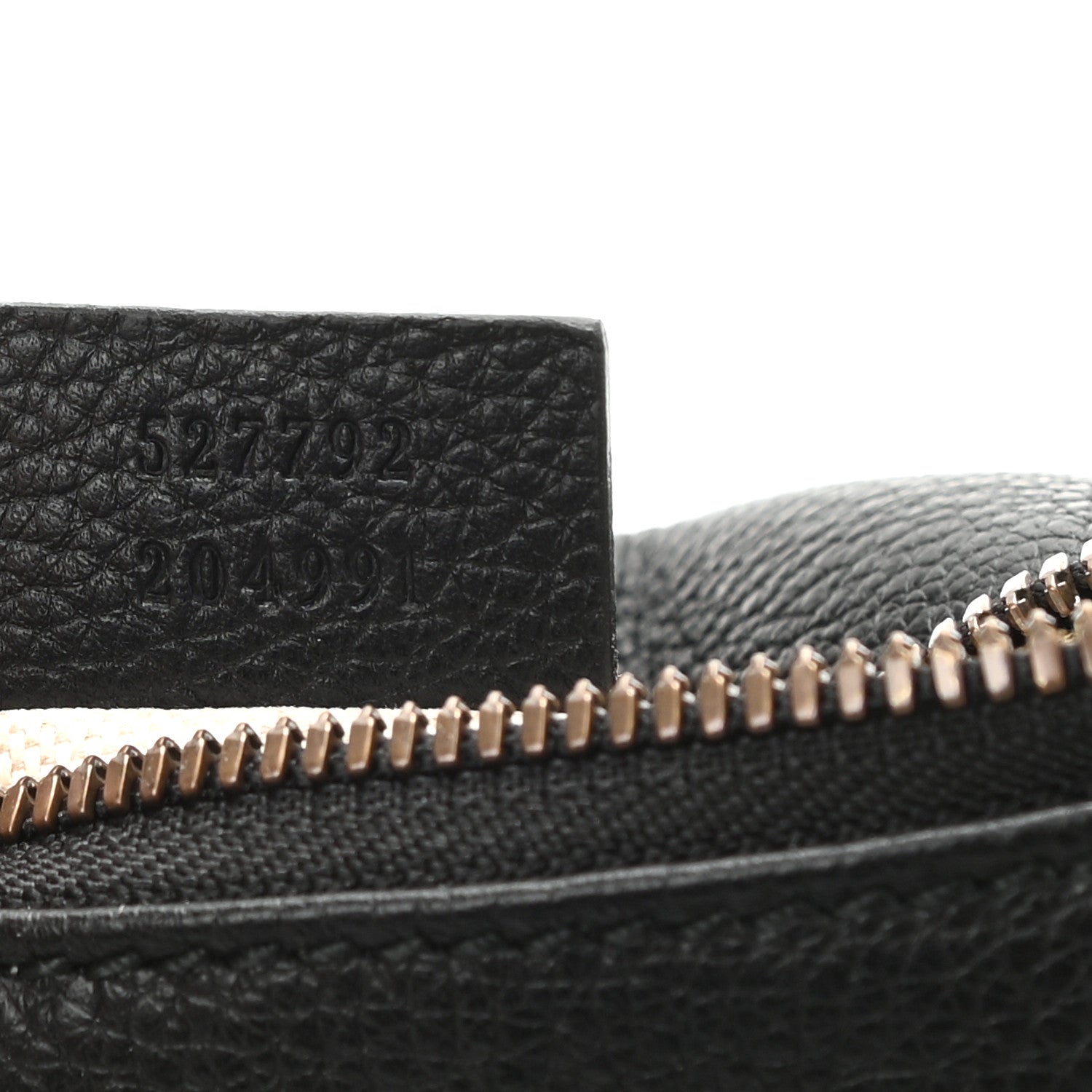 Gucci Grained Calfskin Small Logo Belt Bag Black 8 of 12