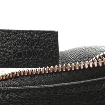 Gucci Grained Calfskin Small Logo Belt Bag Black 8 of 12