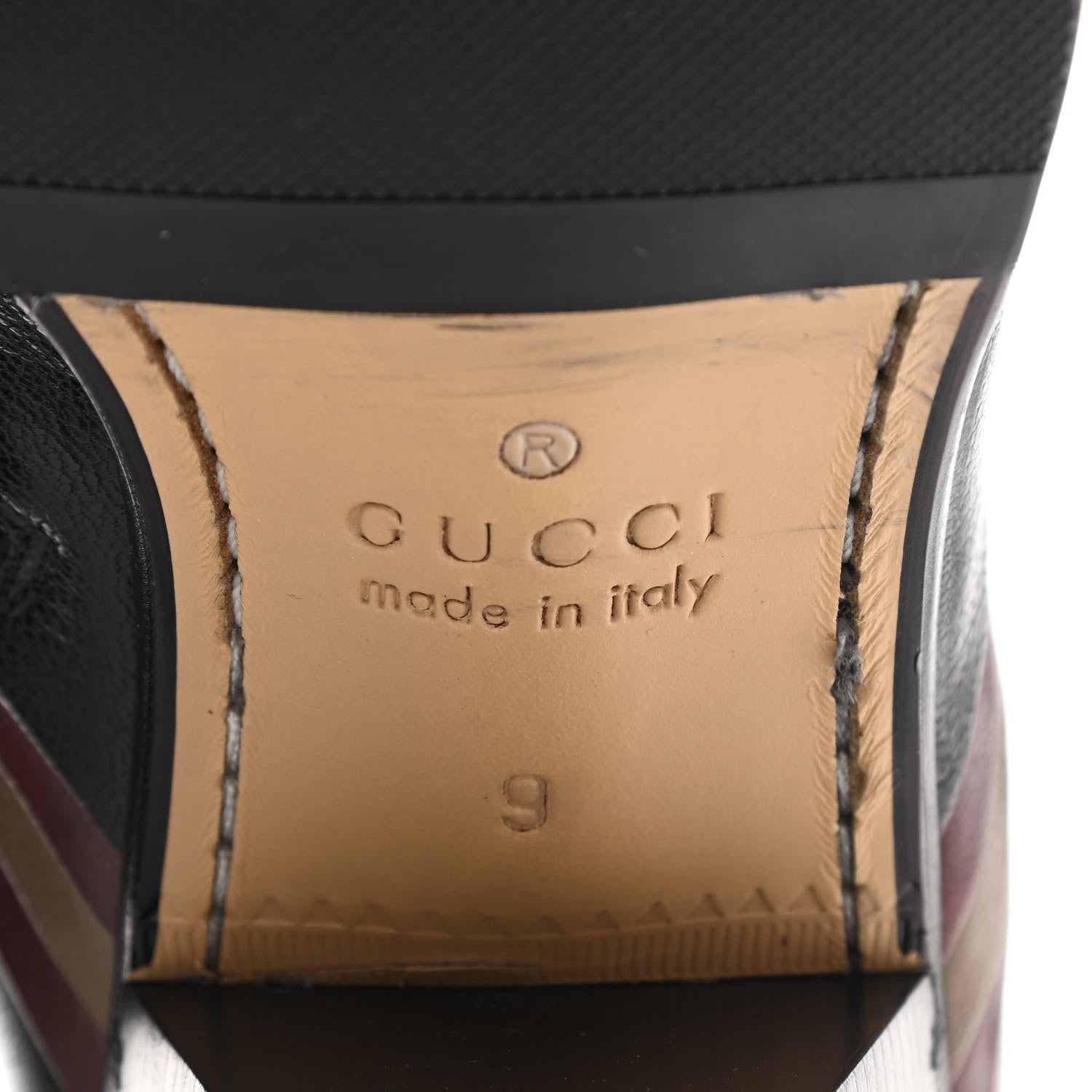 Gucci Goatskin Mens Zahara Interlocking G Horsebit Ankle Boots 9 Black Chardonnay Ardesia 7 of 9