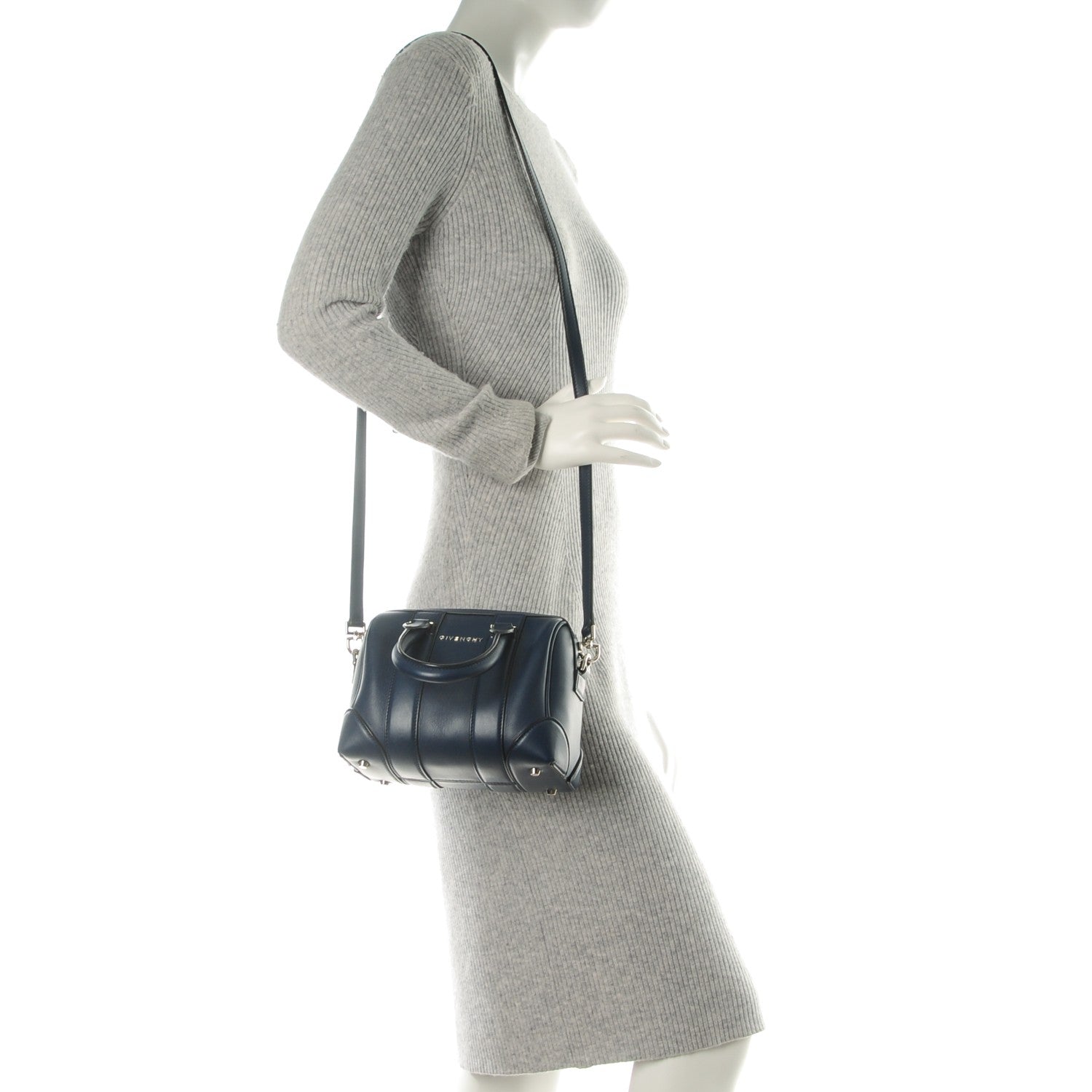 Givenchy Calfskin Micro Lucrezia Navy 2 of 8