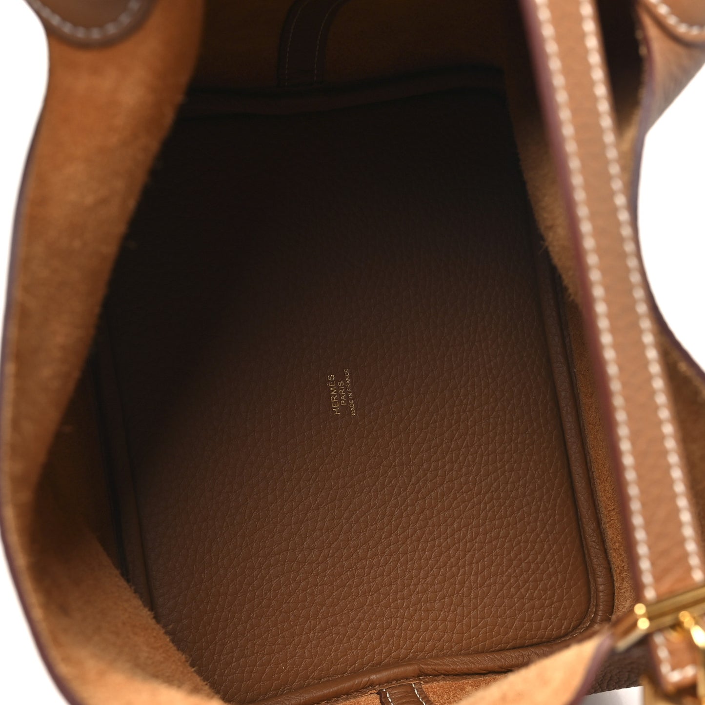 Taurillon Clemence Picotin Lock 22 MM Gold