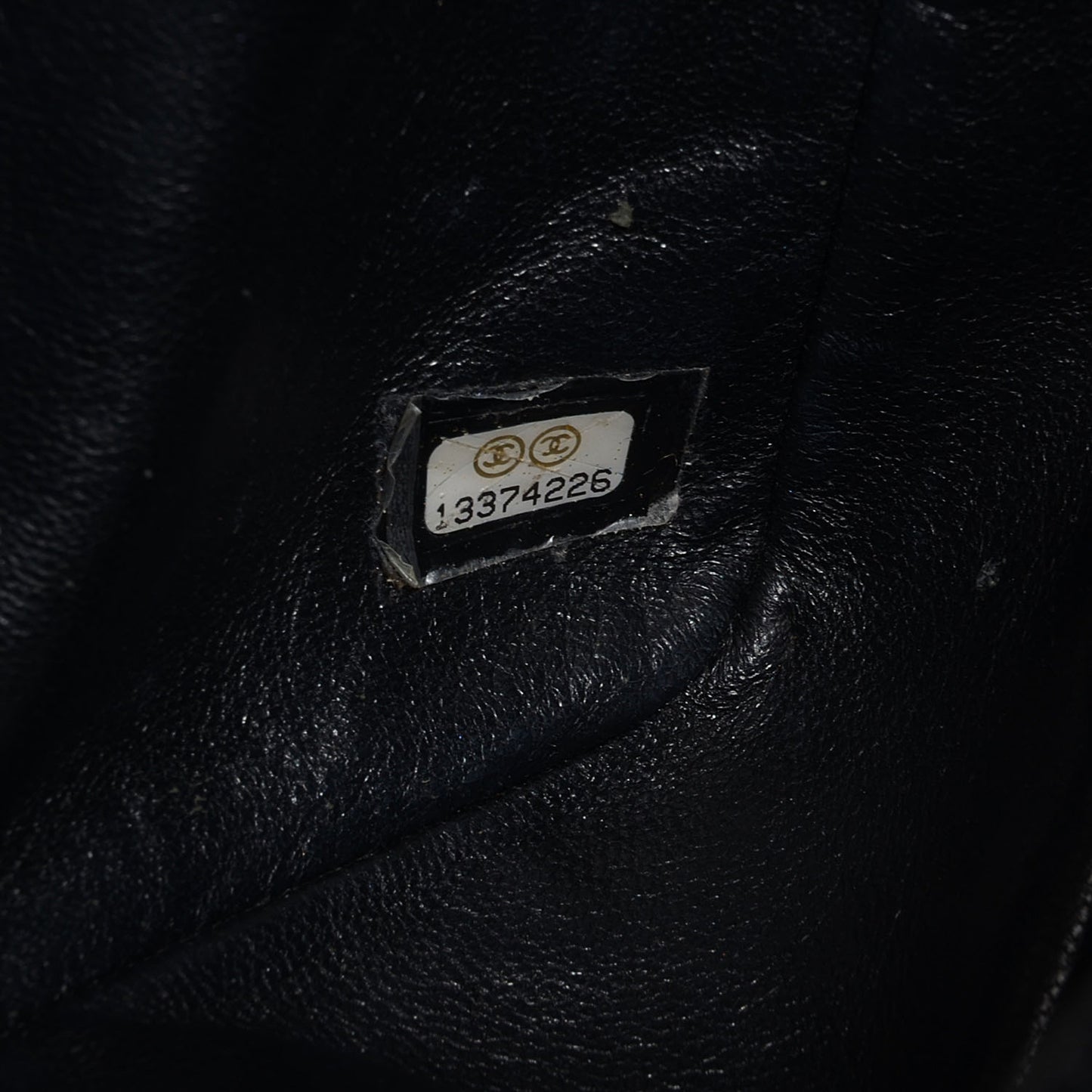 Caviar Jumbo Single Flap Black
