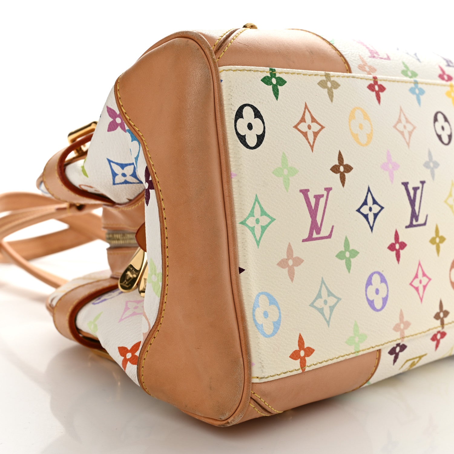 Louis Vuitton Monogram Multicolor Claudia White 9 of 13