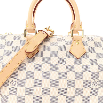 Louis Vuitton Damier Azur Speedy Bandouliere 25 6 of 8