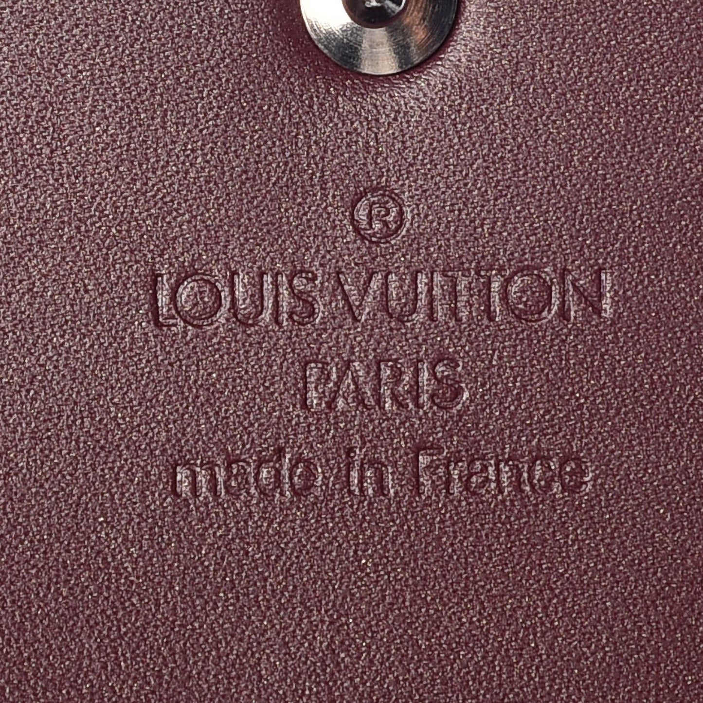 Mat Monogram Sarah Wallet Violet