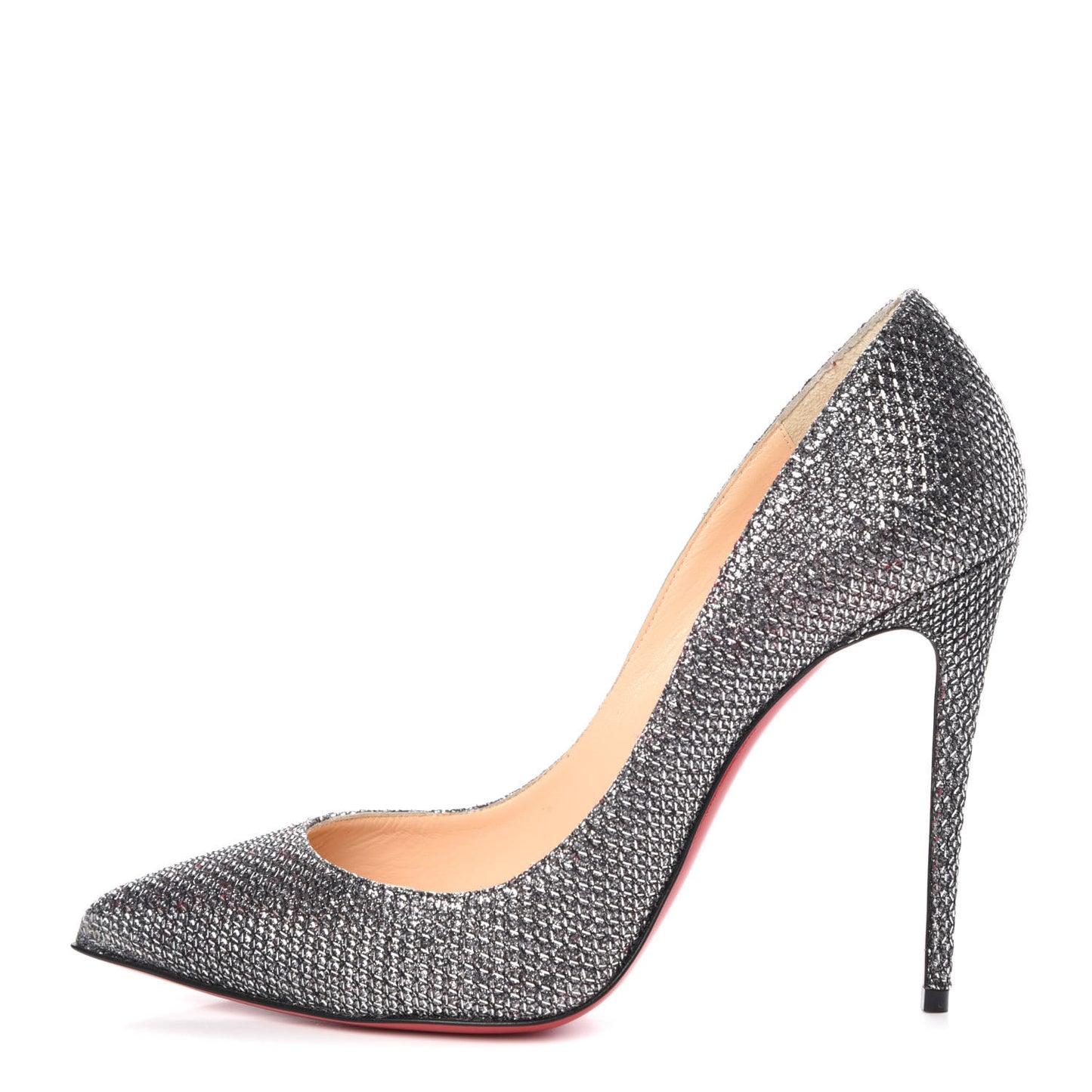 Glitter Diams Pigalle Follies 100 Pumps 40 Antic Silver