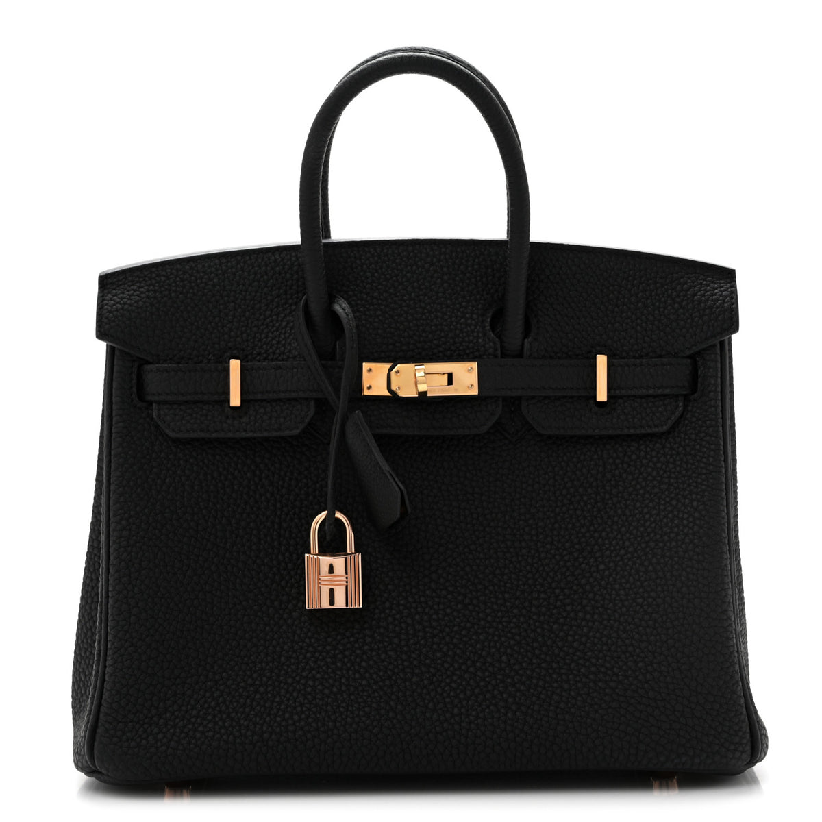 Hermes Togo Birkin 25 Black 1 of 12