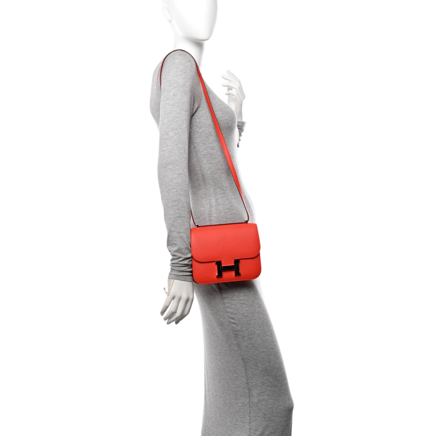 Hermes Epsom Constance 18 Capucine 2 of 12