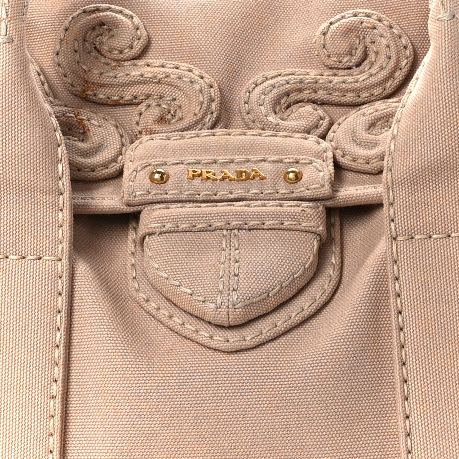 Prada Canapa Baroque Runway Tote Corda 12 of 15