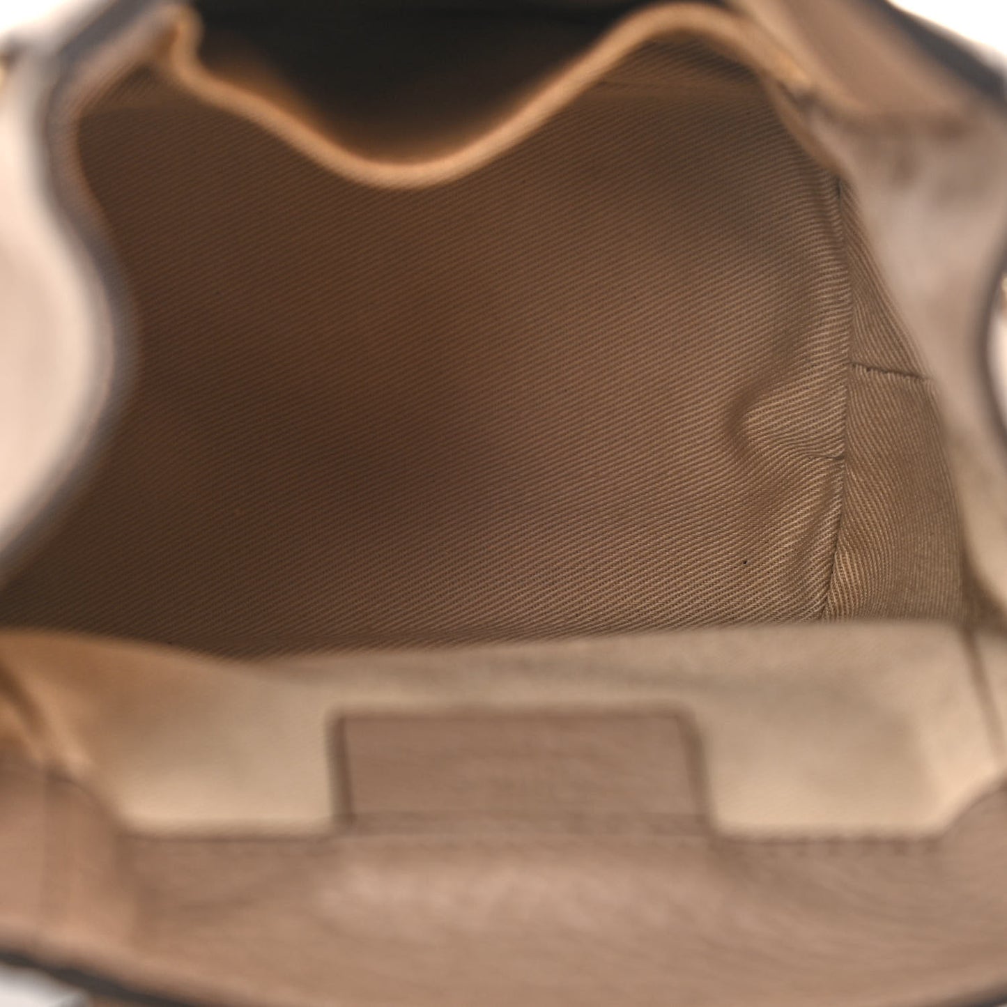 Suede Calfskin Mini Faye Backpack Motty Grey