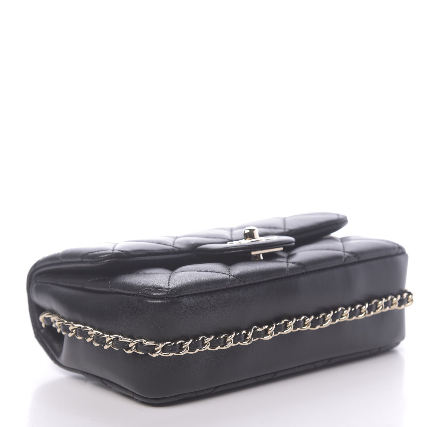 Chanel Lambskin Quilted Mini My Precious Flap Black 4 of 11