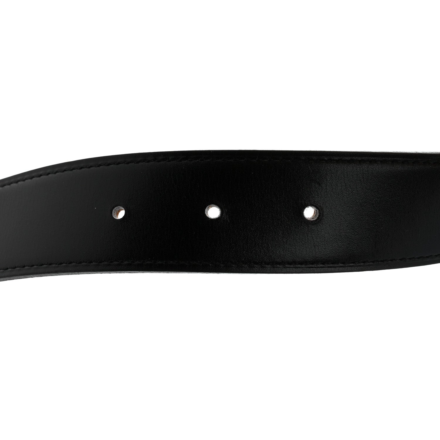 Hermes Box Togo 32mm Belt Strap 80 32 Gold Black 3 of 7