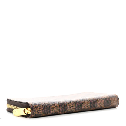 Louis Vuitton Damier Ebene Zippy Wallet Rose Ballerine 4 of 6
