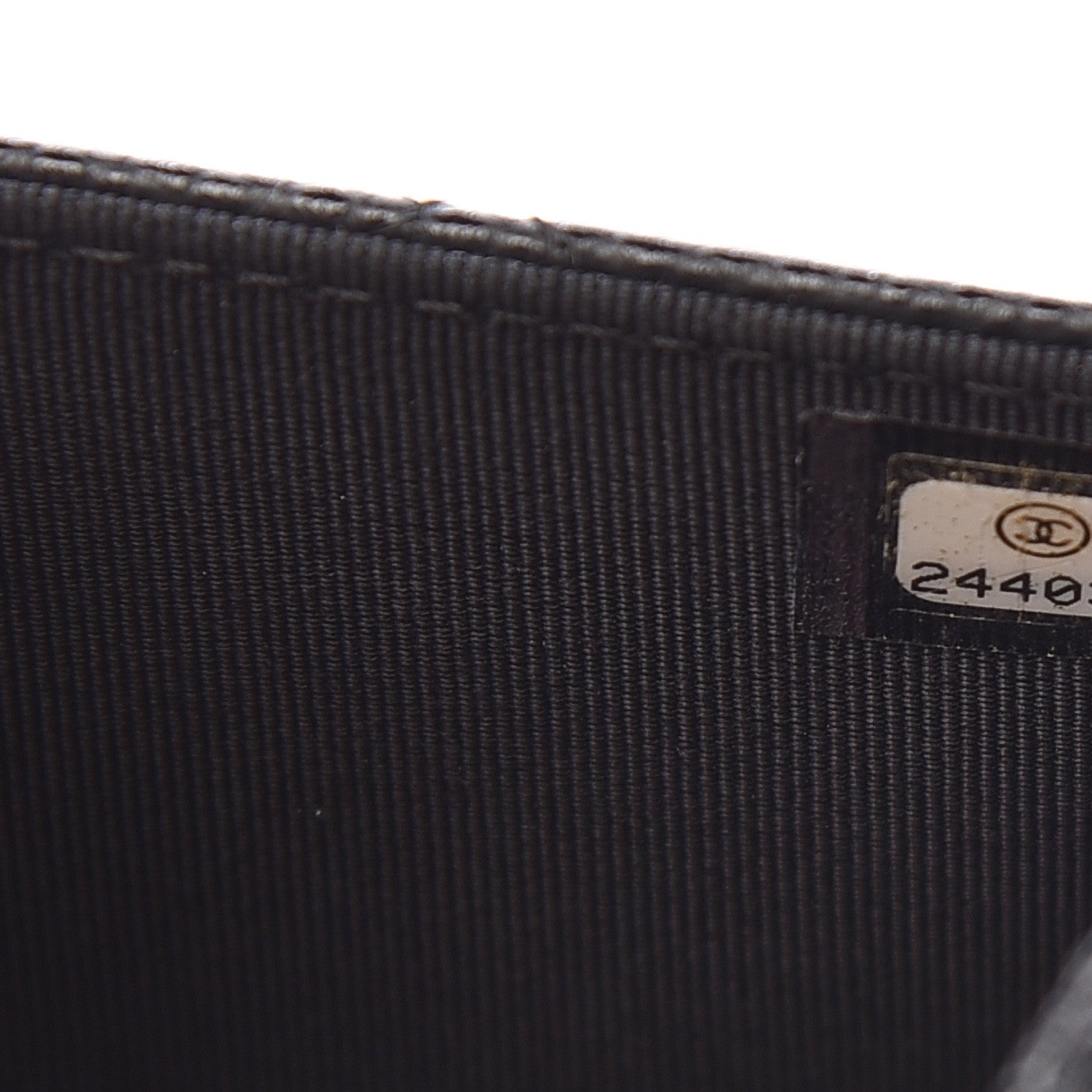 Chanel Caviar Quilted Wallet On Chain WOC Black 8 of 13