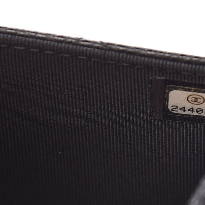 Chanel Caviar Quilted Wallet On Chain WOC Black 8 of 13