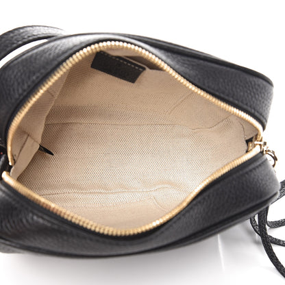 Gucci Pebbled Calfskin Small Soho Disco Bag Black 5 of 7