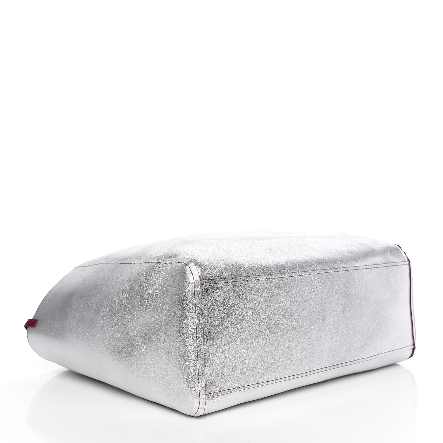 Grained Calfskin Medium Reversible Wandel Tote Ruby