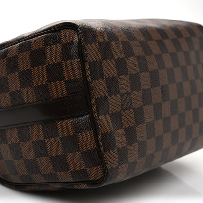 Louis Vuitton Damier Ebene Speedy Bandouliere 25 10 of 16