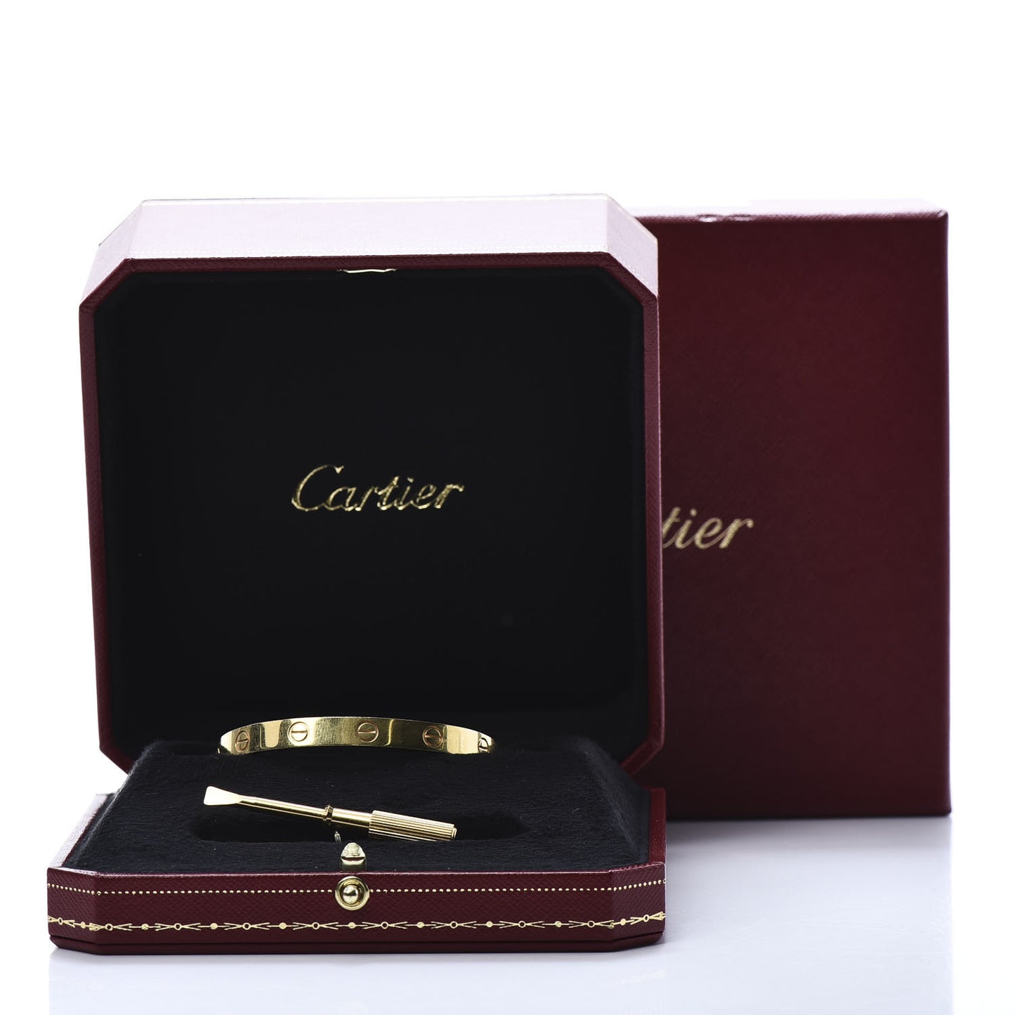 18K Yellow Gold LOVE Bracelet 16