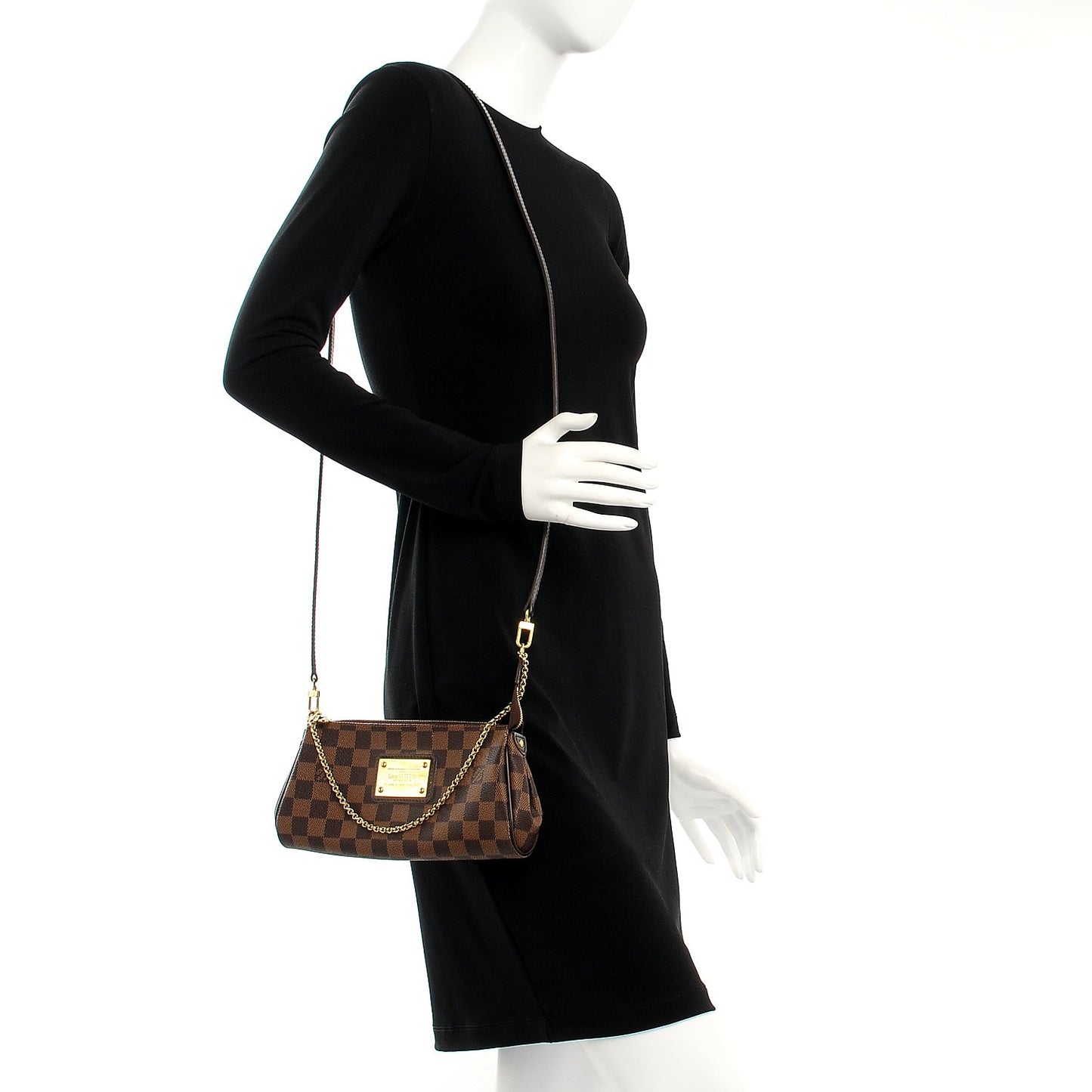 Damier Ebene Eva Clutch
