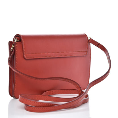 Chloe Calfskin Drew Bijou Clutch Earthy Red 3 of 8