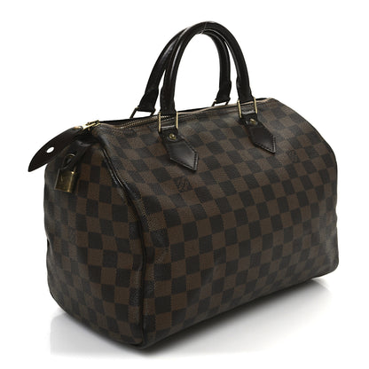 Louis Vuitton Damier Ebene Speedy 30 3 of 15