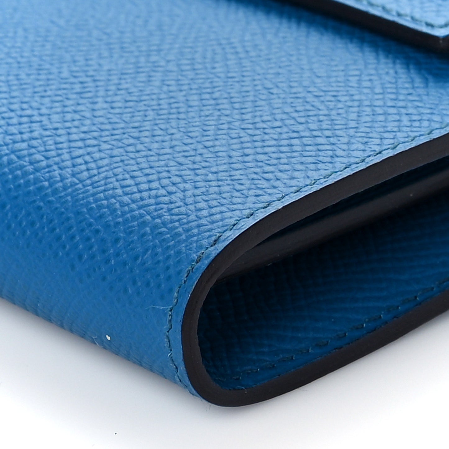 Epsom Kelly Longue Wallet Bleu Izmir