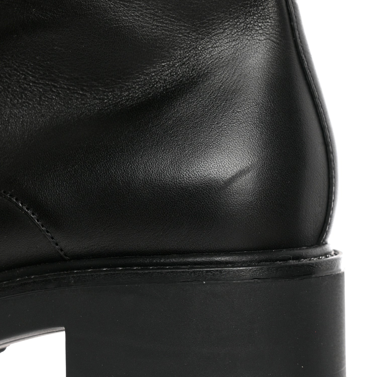 Gucci Flores Calfskin Nappa Matelasse GG 40mm Ankle Boots 37.5 Black 11 of 11