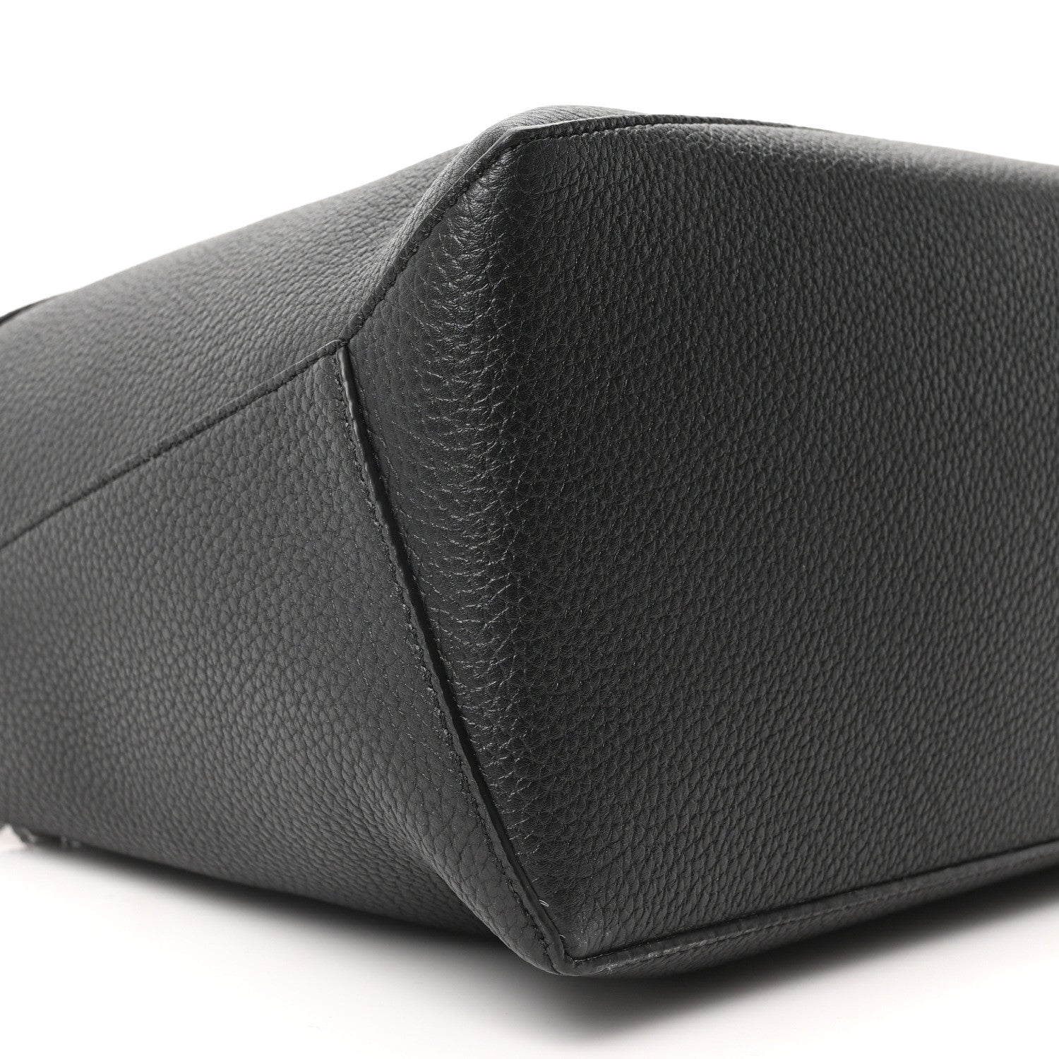 Loewe Grained Calfskin Large Puzzle Edge Bag Black 8 of 9