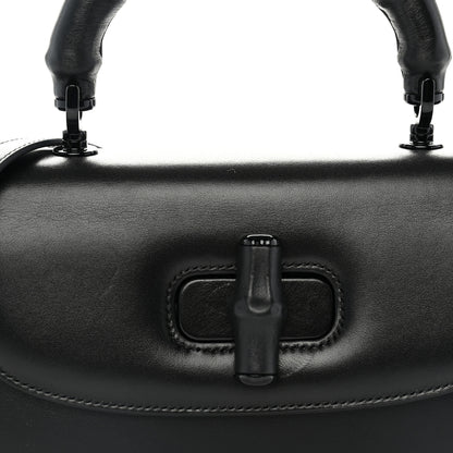 Gucci Calfskin Medium Bamboo Diva Black 8 of 10