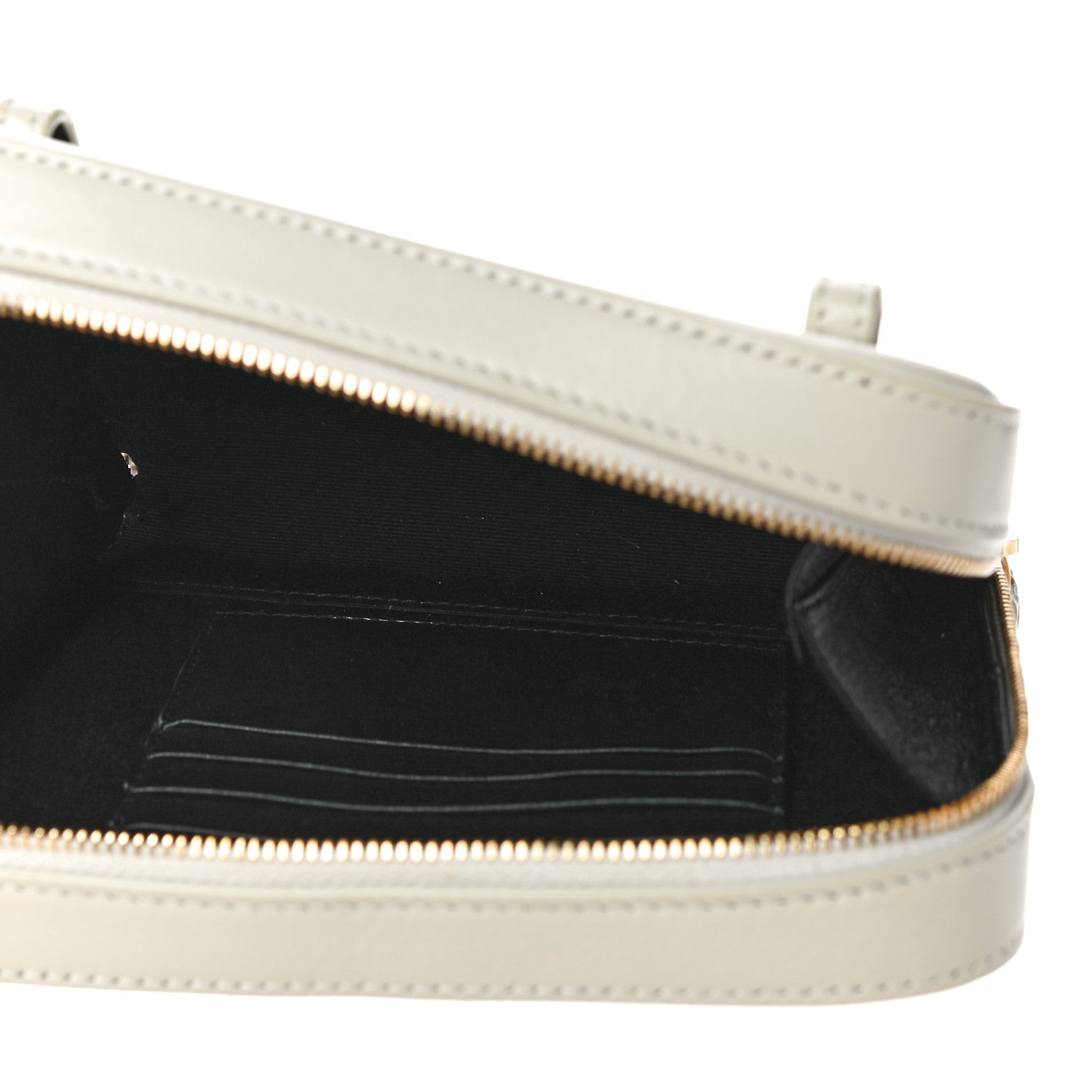 Saint Laurent Lambskin Matelasse Vicky Monogram Belt Bag Crema Soft 5 of 11