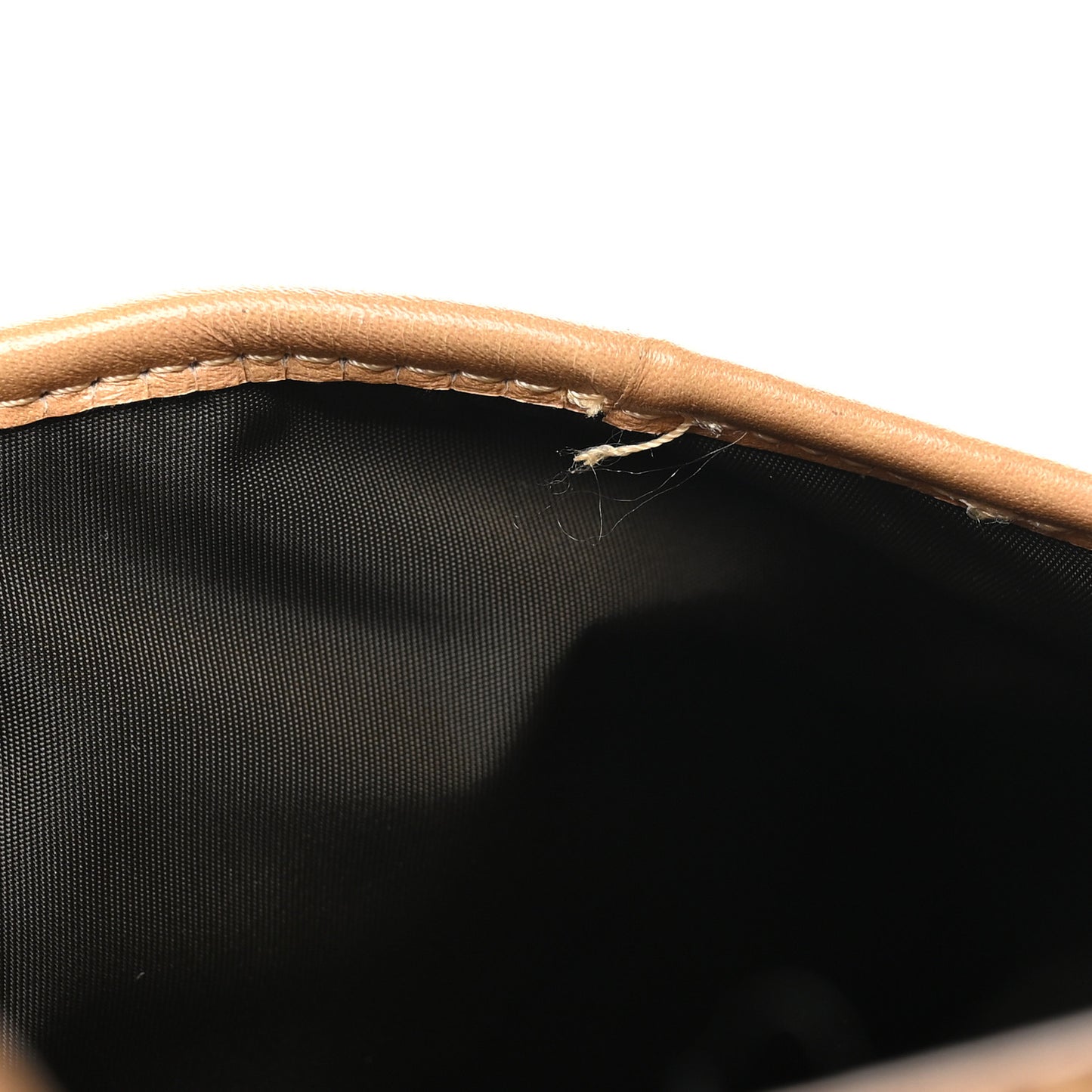 Monogram Saddle Bag Brown