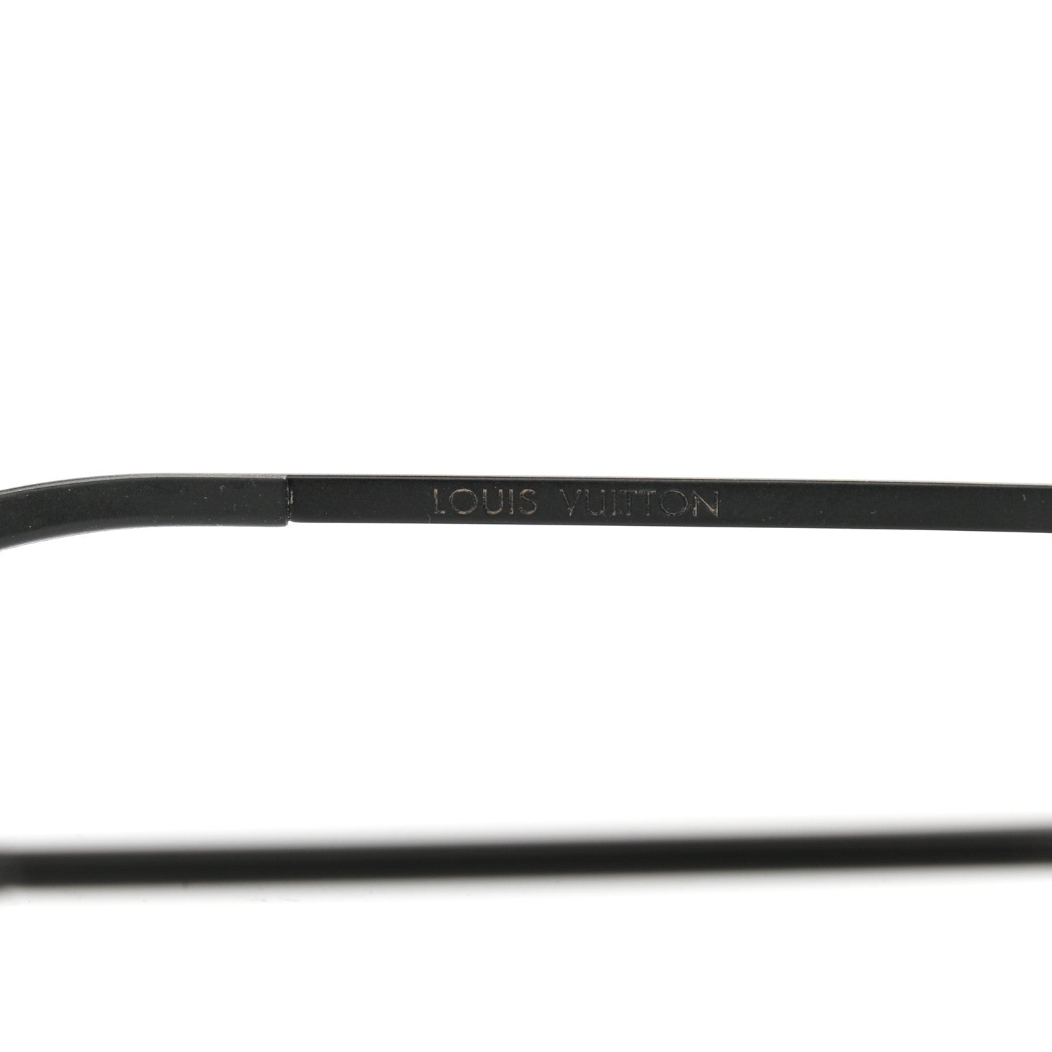 Louis Vuitton Monogram The Party Aviator Sunglasses Z0971U Black 5 of 8