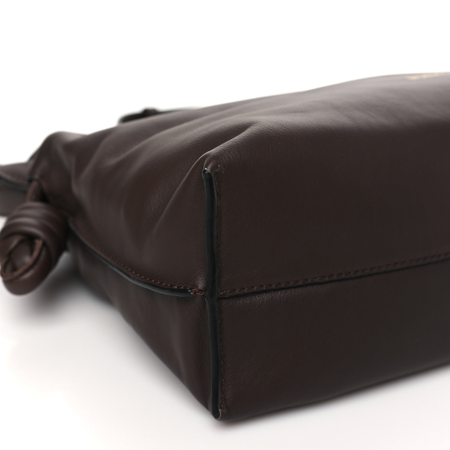 Loewe Nappa Medium Flamenco Knot Bag Chocolate 9 of 11