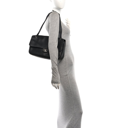 Chanel Grained Calfskin Small Souplissimo Maxi Flap Black 2 of 11