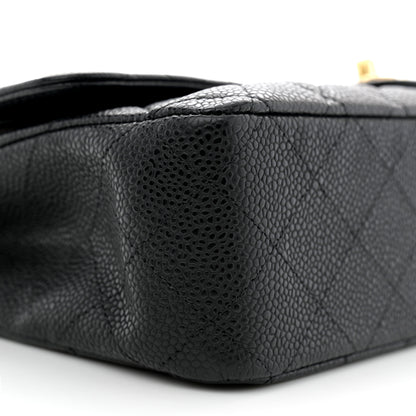 Chanel Caviar Quilted Medium Double Flap Black 9 of 13