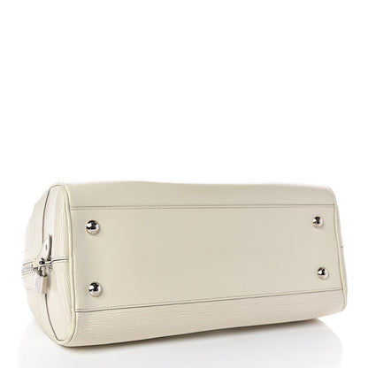 Louis Vuitton Epi Bowling Montaigne GM Ivory 4 of 10