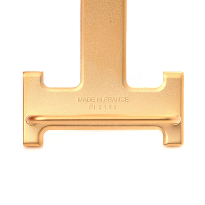 Hermes Box Togo 32mm H Belt 85 34 Black Gold 6 of 7