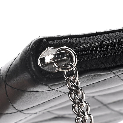 Chanel Calfskin Cambon Zip Around Organizer Wallet Black 13 of 21