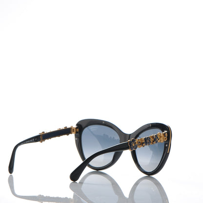 Chanel Bijou Cat Eye Sunglasses 5354 Navy 4 of 6