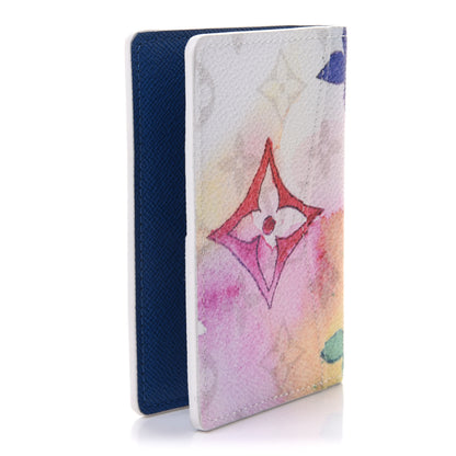 Louis Vuitton Monogram Watercolor Pocket Organizer NM Multicolor 3 of 8